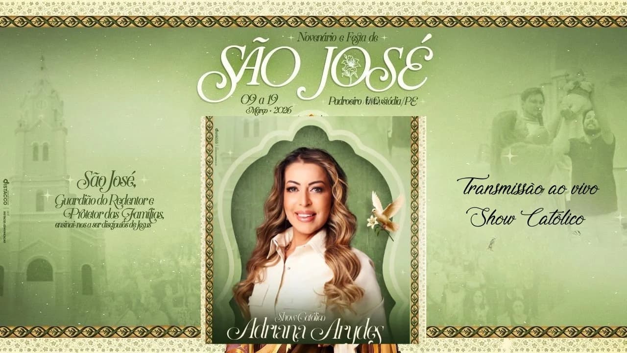Miniatura de Show Adriana Arydes - Festa de São José 2026 em Custódia-PE