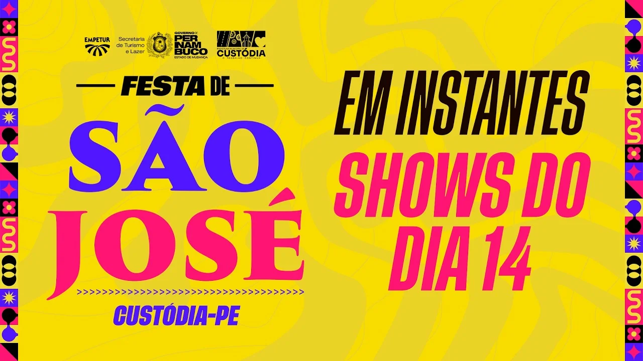 Miniatura de Festa de São José 2026 em Custódia-PE