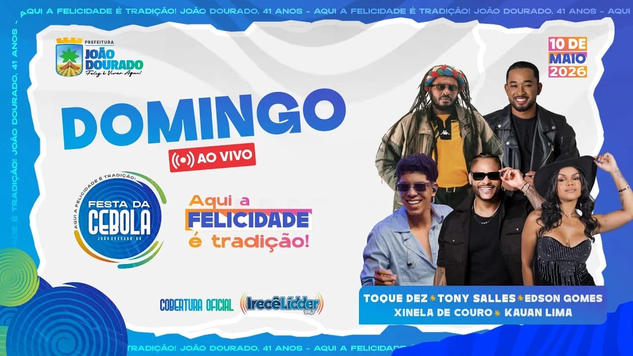 Miniatura de AO VIVO: Festa da Cebola 2026