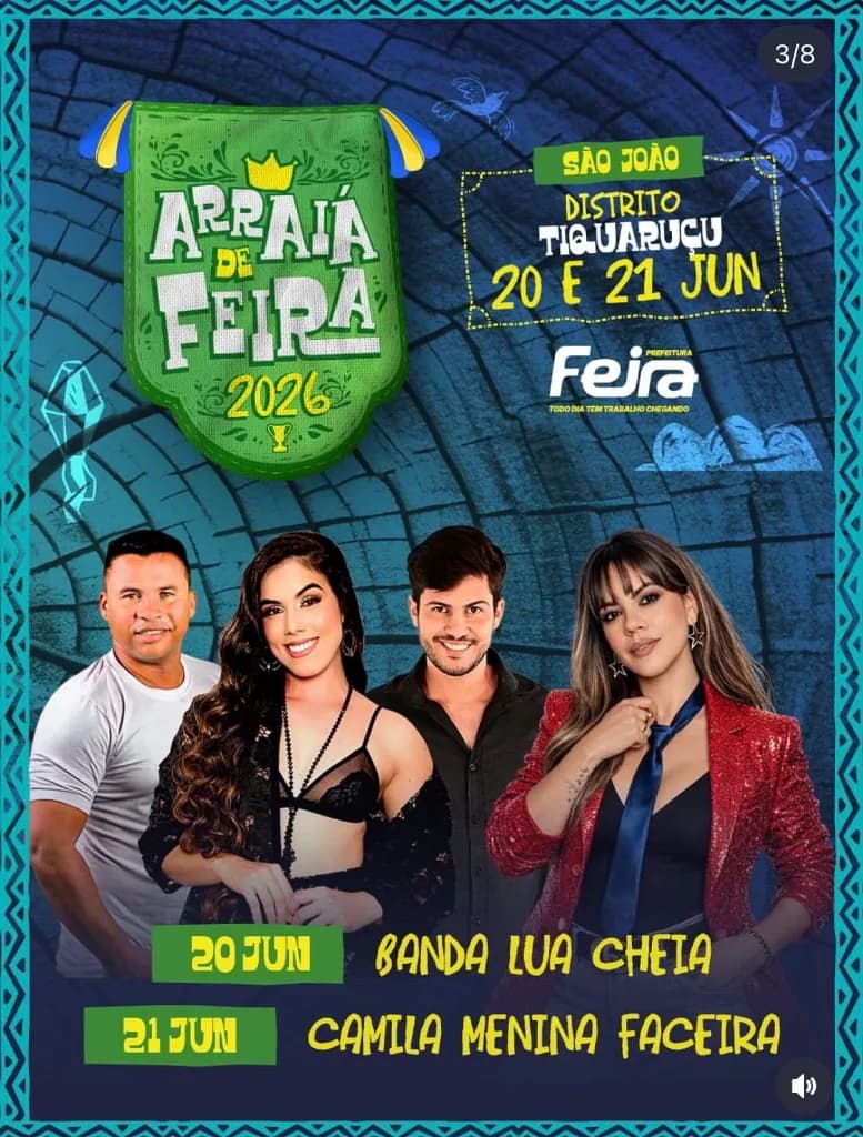 Banda Lua Cheia em Distrito Tiquaruçu