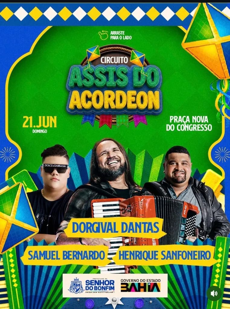 Dorgival Dantas no Circuito Assis do Acordeon Senhor do Bonfim 2026