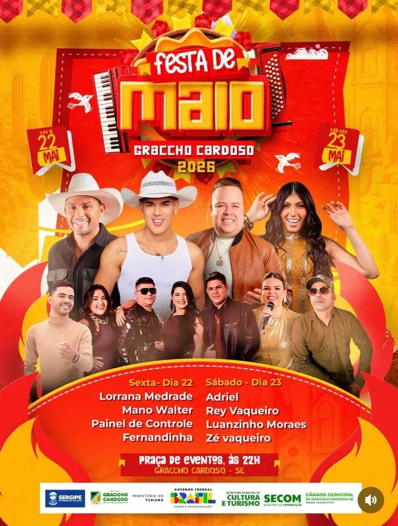Fernandinha na Festa de Maio de Graccho Cardoso (SE)