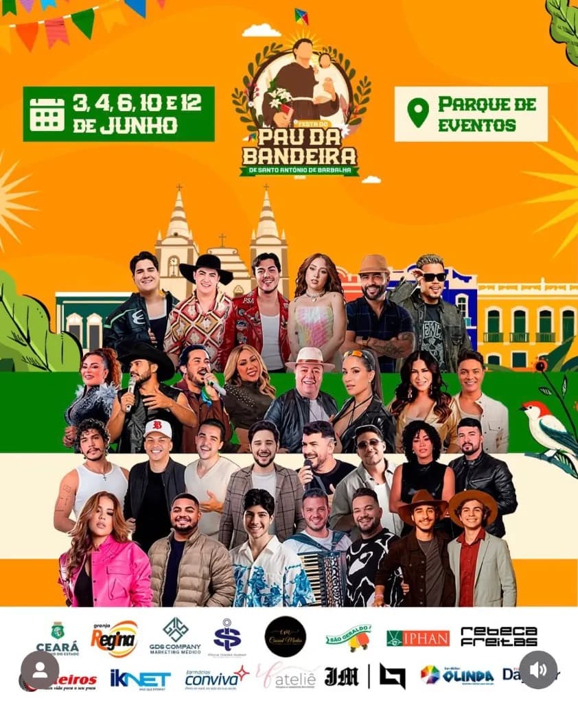 Imagem da notícia: Festa de Santo Antônio em Barbalha (CE) 2026: Confira a programação completa