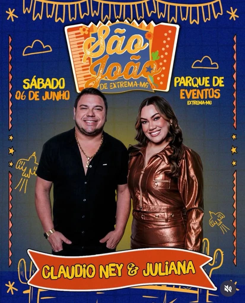 Junior Vianna em São João de Extrema 2026 - Parque de Eventos