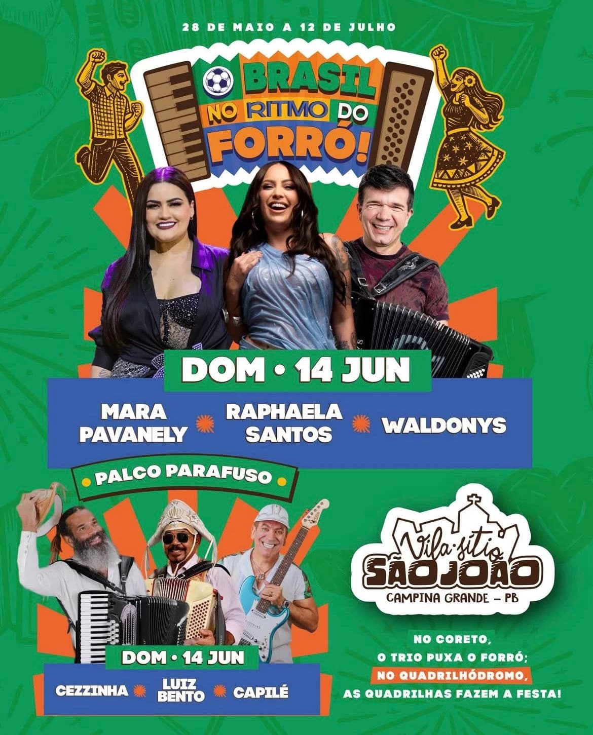 Mara Pavanely no São João da Vila Sítio